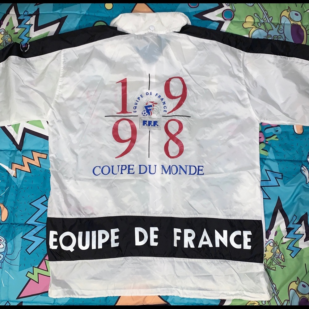 1998 France Soccer World Cup Jacket Windbreaker